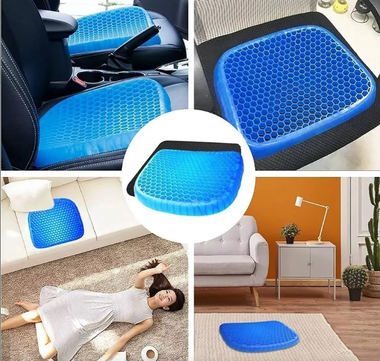 Almohadon Gel-Ideal para quienes pasan mucho tiempo sentad@s